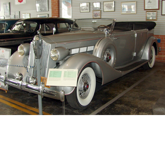 1936 Packard 4dr Convertible, J Stalin