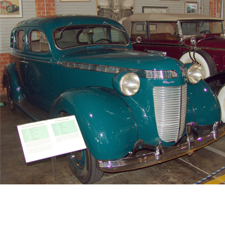 1937 Chrysler Royal Sedan, Turquoise