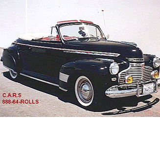 1941 Chevy Convertible Black