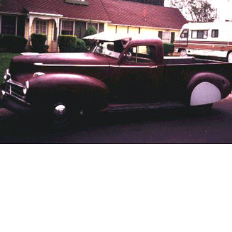 1946 Hudson Pick-up, Maroon