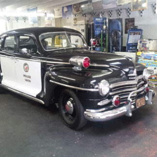 1947 Plymouth Police Vehicle
