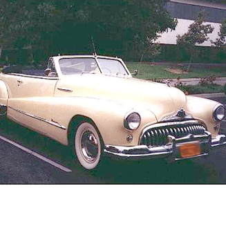 1948 Buick Convertible - Cream Colored