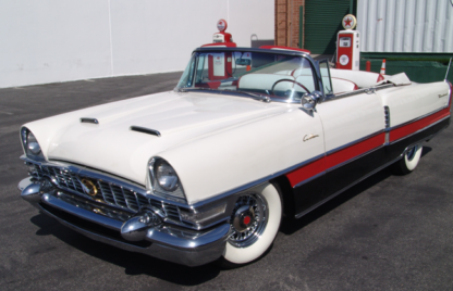 1955 Packard Convertible, Red and White