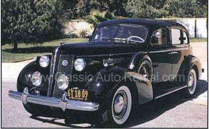 1937 Buick 4 door Sedan, Black