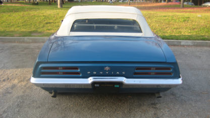 1969 Pontiac Firebird, Convertible, Blue