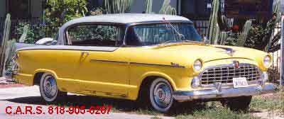 1955 Hudson Hollywood, 2-door, Yellow