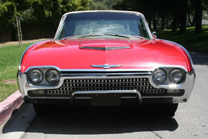 1962 Ford Thunderbird Convertible, Red
