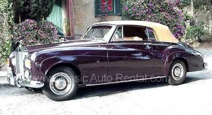 1963 Rolls Royce Silver Cloud III Convertible - Garnet Colored