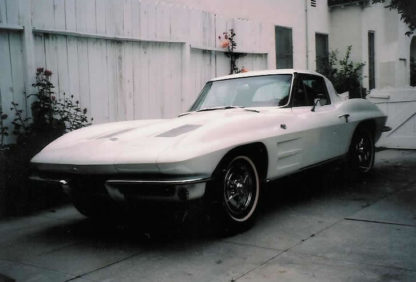 1963 Corvette Split WIndow Coupe White
