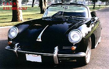 1965 Porsche Convertible, Black