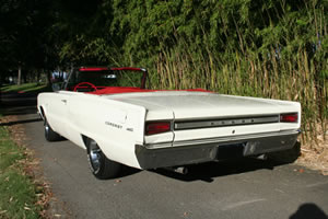 1967 Dodge Coronet Convertible White