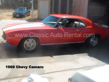 1969 Camaro, 2-door, Red