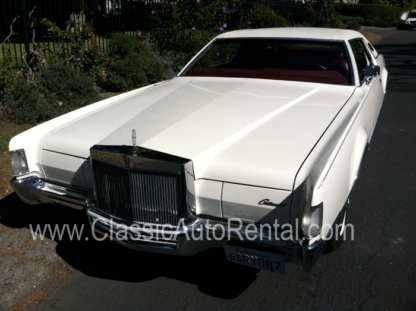 1972 Lincoln Continental MK IV, White