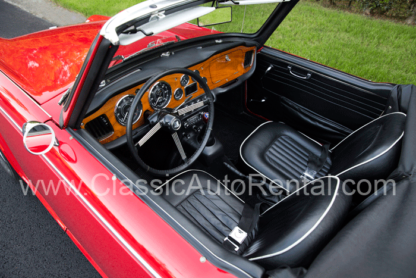 1967 Triumph TR4A Convertible 2-door, Red