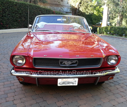 1966 Mustang Convertible, Red