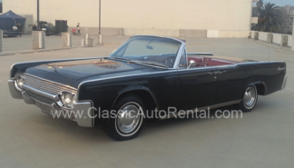 1961 Lincoln Continental Convertible, Black